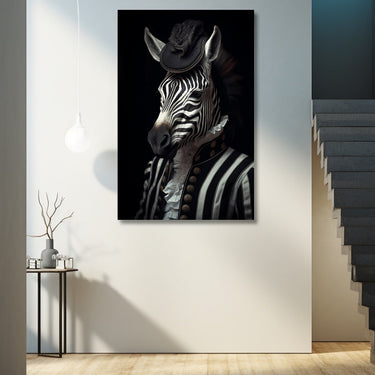 Zebra Humor Painting